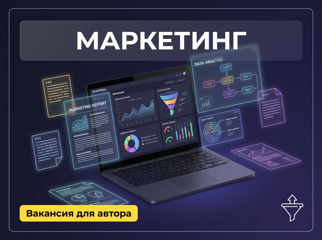 Работа автором по маркетингу удалённо