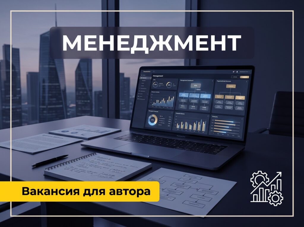 Работа автором по менеджменту